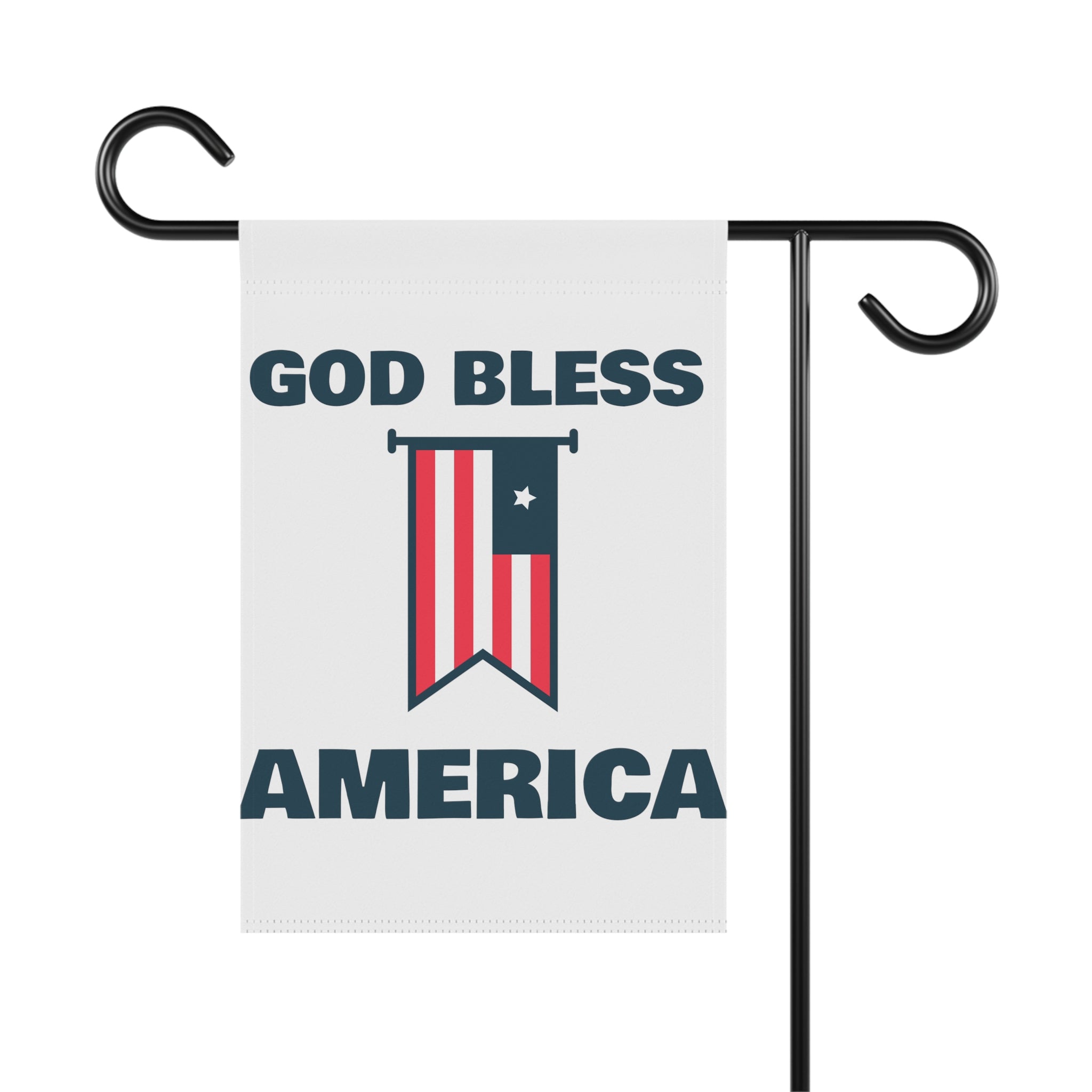 GOD BLESS AMERICA garden flag