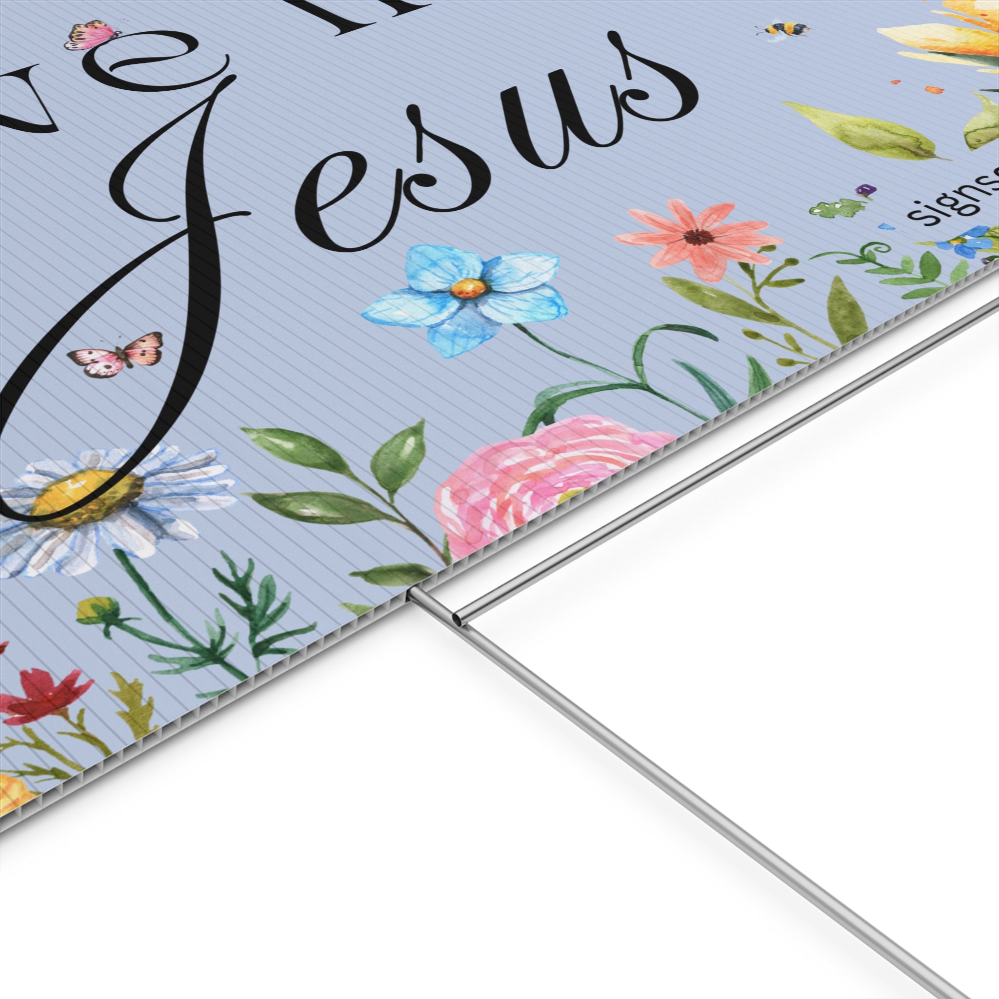 Love Like Jesus Yard Sign