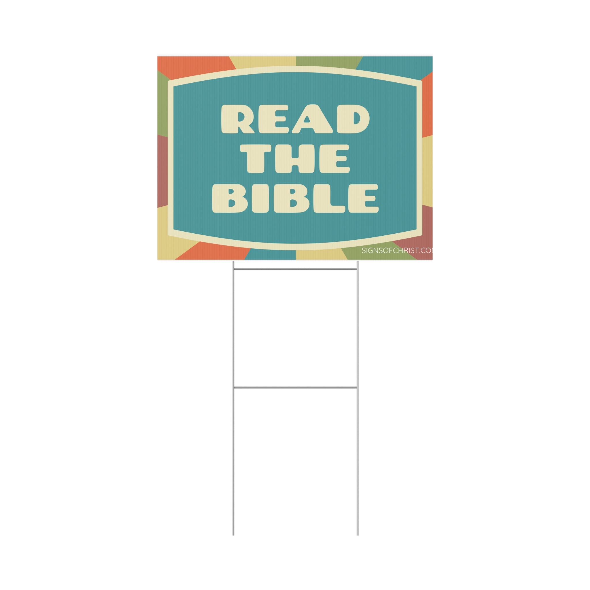 Read the Bible Yard Sign