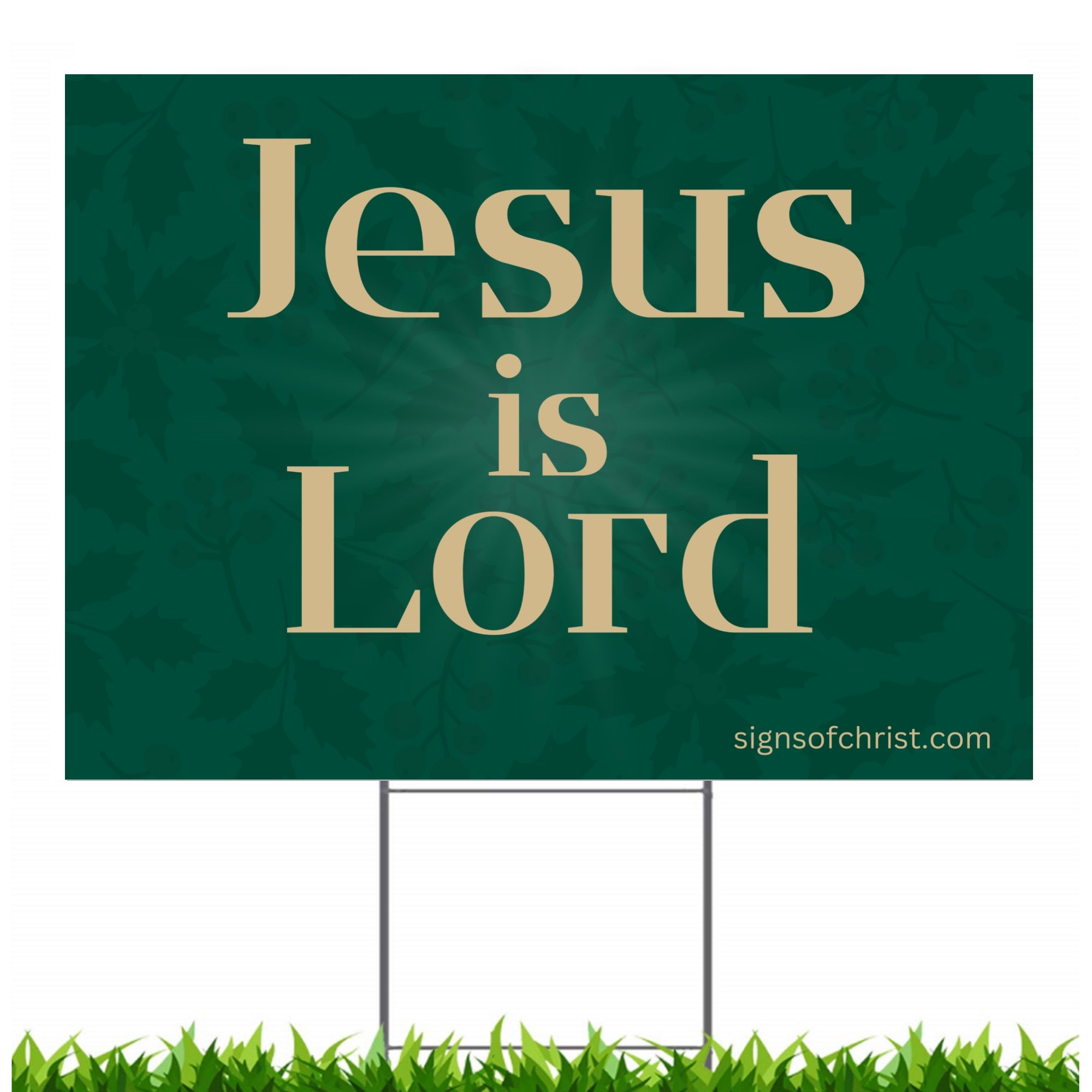 Jesus Sign Jesus Christ Is Lord Sign